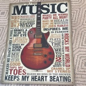 Thin Tin Music Canvas